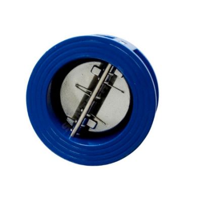 Клапан обратный двухстворчатый CB3449-EPA DN 80 PN 16, межфланцевый, корпус-чугун, створки-нержавеющая сталь, уплотнение EPDM , Tecofi