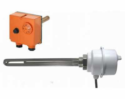 Комплект ТЭН + термостат 7,5 кВт для напольных водонагревателей и буферных емккостей Ecosystem