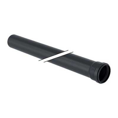 Труба Geberit Silent-Pro с раструбной муфтой: d=110мм, L=25см