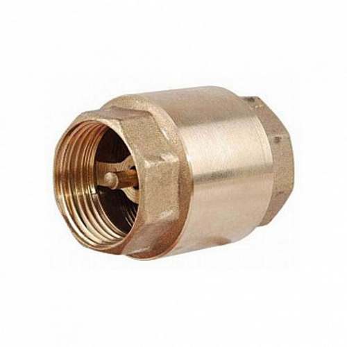 Обратный клапан с латунным штоком, 11/2"г/г (усиленный)