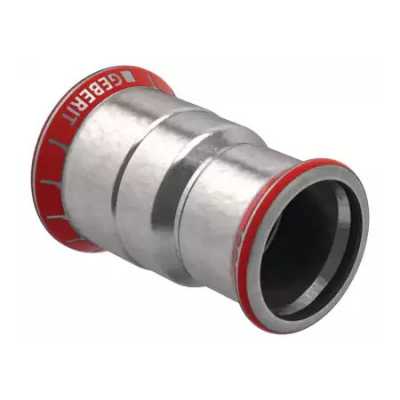 Муфта редукционная Mapress из углеродистой стали: d=54мм, d1=42мм, Geberit