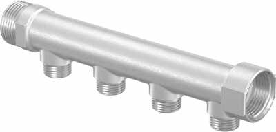 UPONOR UNI-C КОЛЛЕКТОР S 1" НР/ВР 3X1/2"НР '1А