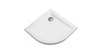 Душевой поддон с закругленными углами Kolo Pacyfik: L=80см, B=80см, Белый / Глянцевый