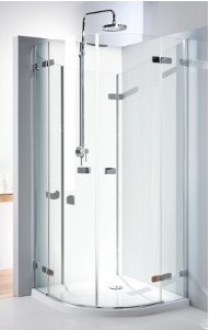 Квадратная душевая перегородка Kolo Rekord: L=80см, B=80см, H=185см