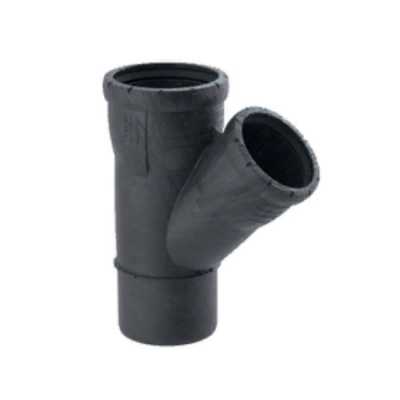 Тройник Geberit Silent-Pro 45°: d=50мм, d1=50мм