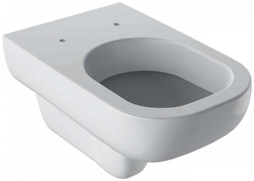 Подвесной унитаз вертикальный смыв Geberit Smyle: T=54см, Белый