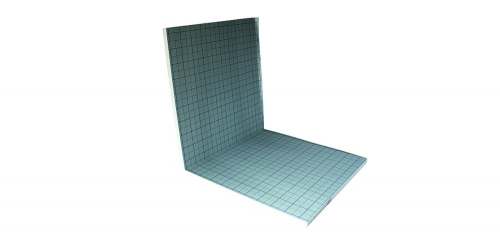 Фольгированная теплоизоляция ESP, складная плита 1000х2000х25мм, разметка 100х100 мм, звукоизоляция - 33 дБ, 4kPa, упаковка 10 м2