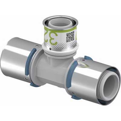 UPONOR S-PRESS ТРОЙНИК РЕДУКЦИОННЫЙ КОМПОЗИЦИОННЫЙ PPSU 75-32-75 '1У