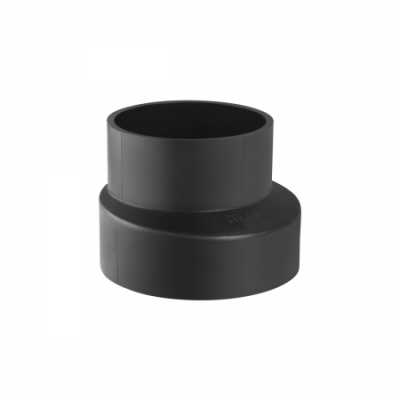 Переход эксцентриковый PE, короткий: d=160мм, d1=140мм, Geberit