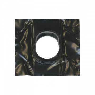 Элемент для оформления пересечения косой крыши, настраиваемый  25°-50°, черный