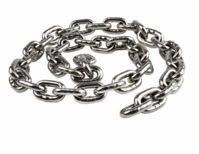 Цепь со скобой, 3 м, оцинкованная сталь (Chain with Shackle, galvanized), Grundfos