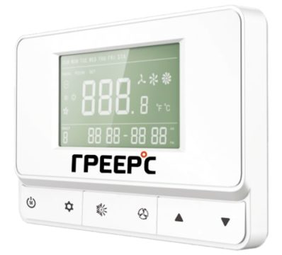 Командоконтроллер AMT для двигателей типа ACсо встроенным термостатом и недельным таймером, ГРЕЕРС