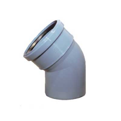 Отвод ПП D 110*87° СИНИКОН Rain Flow