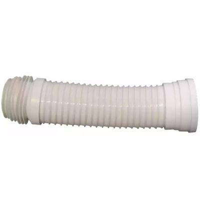 Патрубок для унитаза гофрированный белый D 110, 270-550 мм., Aquer