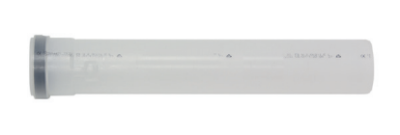 Прямой участок дымохода из жёстких труб Dn80 PP длиной 0,5 м