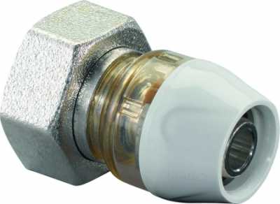 UPONOR SMART AQUA RTM АДАПТЕР ЛАТУНЬ 20-3/4"ВР ЕВРОКОНУС '25C