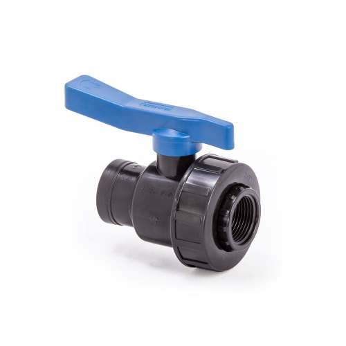 Кран для ПНД труб ВВ 1 1/2" (Lammin) 45/1