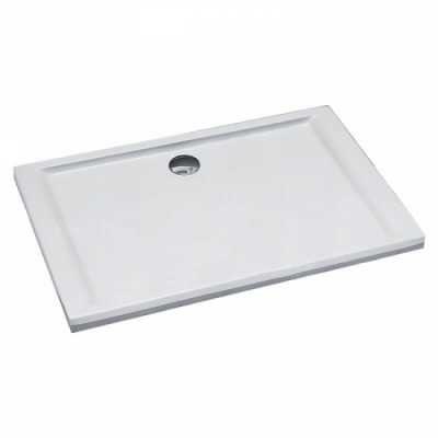 Прямоугольный душевой поддон Kolo Pacyfik: L=80см, B=100см, Белый / Глянцевый