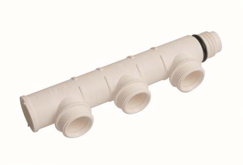 Коллектор Vision, три соединения под евроконус, 3x3/4"