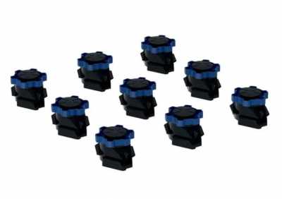 Комплект ножек для душевого поддона длиной до 140 см (9 шт.): H=6–12см, Geberit