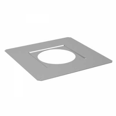 Монтажный фланец из оцинкованной стали для воронки Geberit Pluvia 12 и 25 л/сек - изображение 1