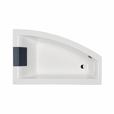 CLARISSA асимметричная ванна, 170 x 105 см, правая