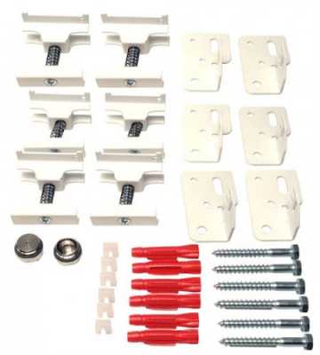 D952-2232 Монт. набор Delta 6 точек кр. RAL 7016