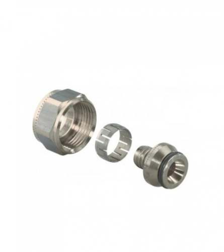 UPONOR FLEX-X ЗАЖИМНОЙ АДАПТЕР ИЗ ПОКРЫТОЙ ЛАТУНИ PE-X 20X2,8-3/4"ВР ЕВРОКОНУС '10Ф