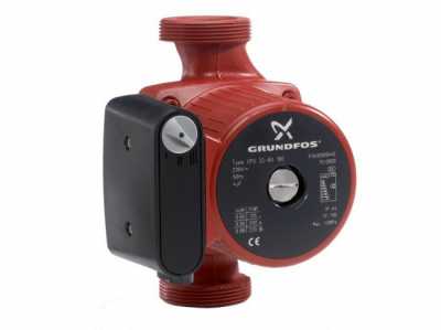 Одинарный циркуляционный насос UPS 32-80 180, 1x230 В, 50 Гц, 135/200/220 Вт, вход/выход G 2" PN10, монтажная длина L=180 мм, корпус-чугун, колесо-композит, Grundfos
