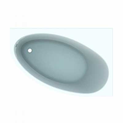 Асимметричная ванна Geberit Renova: L=150см, B=100см, Выход=Правая