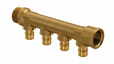 UPONOR Q&E КОЛЛЕКТОР 3/4" НР/ВР, 4X16 Ц/Ц35ММ '10И