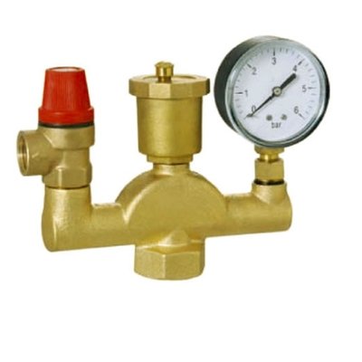 Группа безопасности для котла, КЛАССИК  1"-1.5 бар