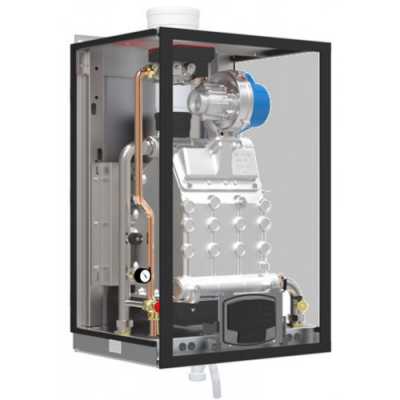Настенный газовый конденсационный одноконтурный котёл Ferroli FORCE W 60, 58 кВт, закрытая камера - изображение 2