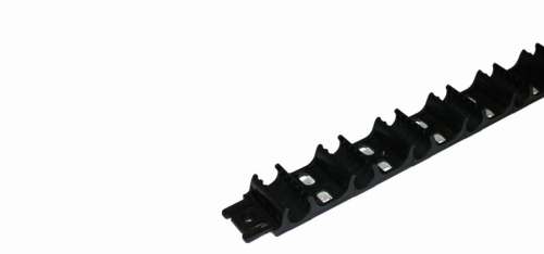 Крепежная планка с клеевым слоем, 50х1000мм, для труб Ø16, межцентровое расстояние 50мм