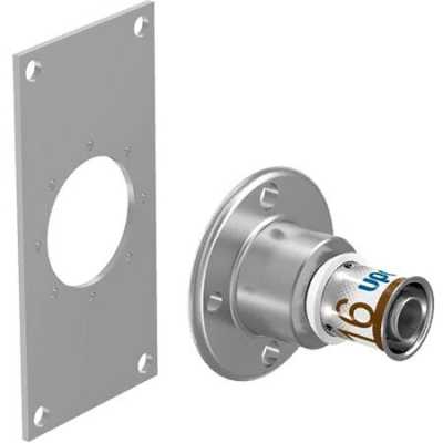 UPONOR S-PRESS PLUS ВОДОРОЗЕТКА U-ПРОФИЛЬ ПОД ГИПСОКАРТОН 16-RP1/2"ВР-16 L=35 '5У