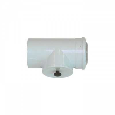 участок трубы с ревизионным отверстием, концентрич.