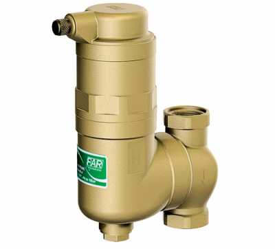 Деаэратор-мини с поворотным соединением, ВР-ВР 3/4"