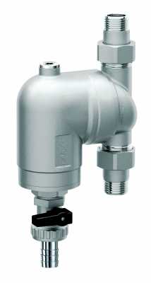 Фильтр под манометр, с поворотным соединением, американка-американка (сетка 100 мкм) 1/2"