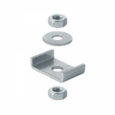 Элемент подвески для опорной шины Pluvia: 3x1x1см, Geberit