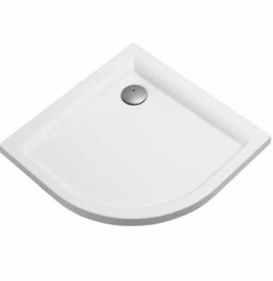 Душевой поддон с закругленными углами Kolo Pacyfik: L=90см, B=90см, Белый / Глянцевый