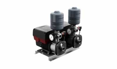 Насосная установка CMBE TWIN 3-62 Schuko, 1x230 В, 50/60 Гц, 1210 Вт, вход/выход Rp 1" PN10, кабель-1,5 м, корпус и колесо-нержавеющая сталь, Grundfos