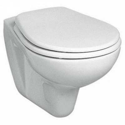 Подвесной унитаз Idol в комплекте с дюропластовым сиденьем с микролифтом с функцией Click2Clean