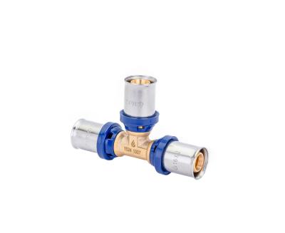 USYSTEMS пресс-тройник MLC Plus равнопроходной латунный 26-26-26 '10С