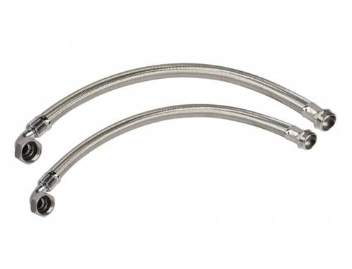 Соединительный шланг Ду-25 80см угловой