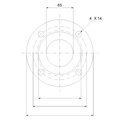 Комплект стальных приварных фланцев (Flange set), DN65 PN6, Grundfos
