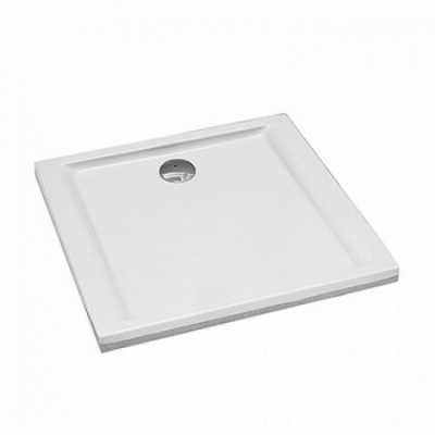 Квадратный душевой поддон Kolo Pacyfik: L=90см, B=90см, Белый / Глянцевый