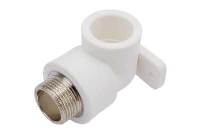 Угольник PPR с креплением НР 20 х 1/2" (Lammin) 80/20