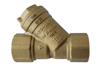 Фильтр сетчатый с пробкой FVR-R DN 15 PN 25, Т= 130 °С, внутренняя резьба, корпус-латунь, Ридан