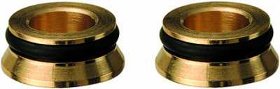 Адаптер для узлов нижнего подключения (используется для перевода 3/4 Евроконус на плоскую прокладку) - комплект 2 штуки