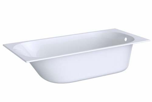 Прямоугольная ванна Geberit Soana, узкий край: L=170см, B=75см